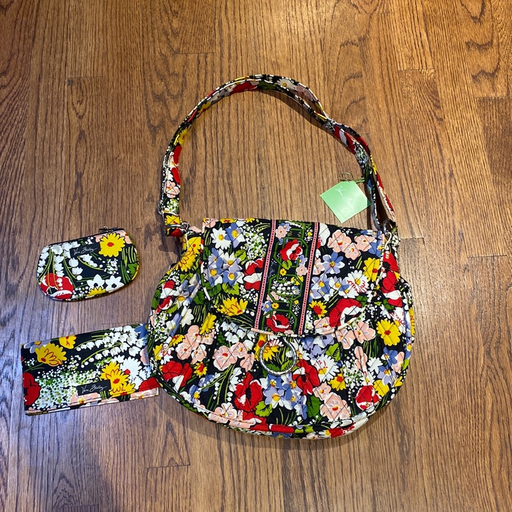 NWT Vera Bradley bag with matching change purse